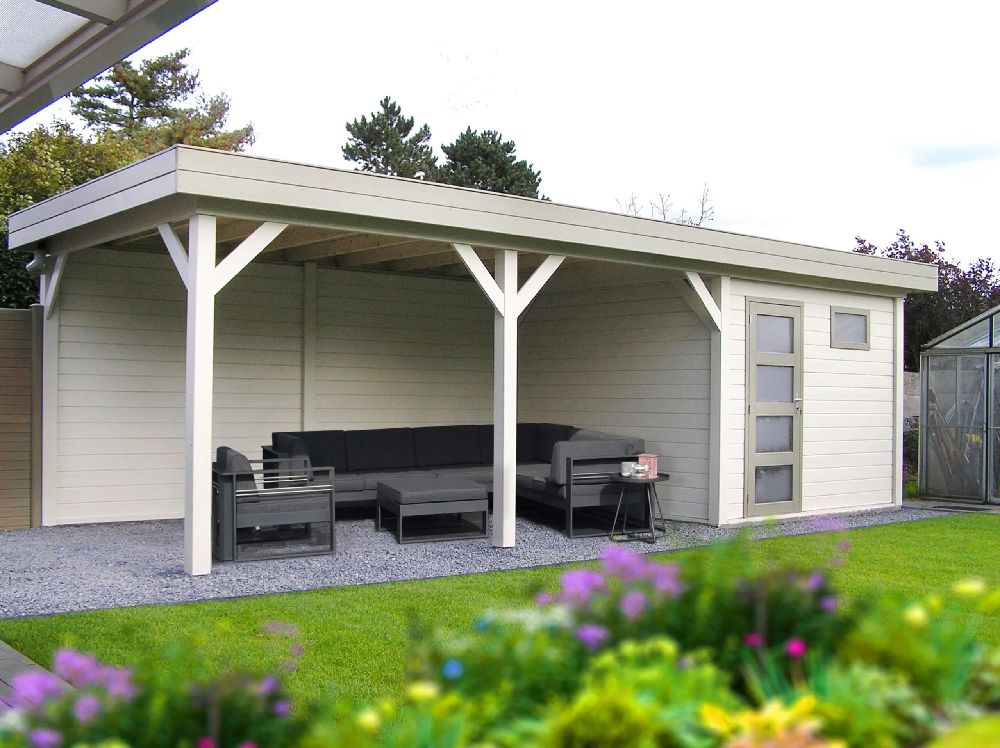 Houten thuinschuur Gelderland